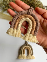 Load image into Gallery viewer, Mini Macrame Rainbow Diffuser | Car Charm | New Colors
