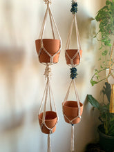 Load image into Gallery viewer, Macrame Plant Hanger | Indoor Plant Hanger | Single &amp; Double
